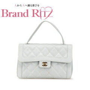 CHANEL Matelasse Wild Stitch Coco Mark Handbag Lambskin Blue